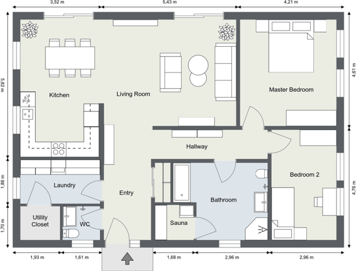 Desain rumah lengkap dengan ukuran dan biaya