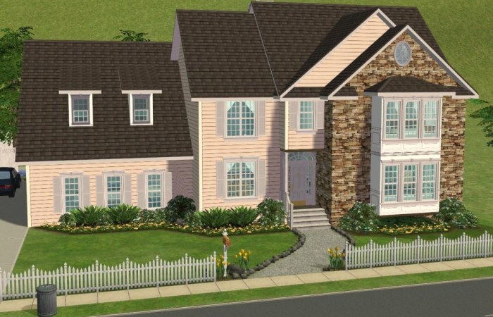 Desain rumah mewah the sims 2 deluxe