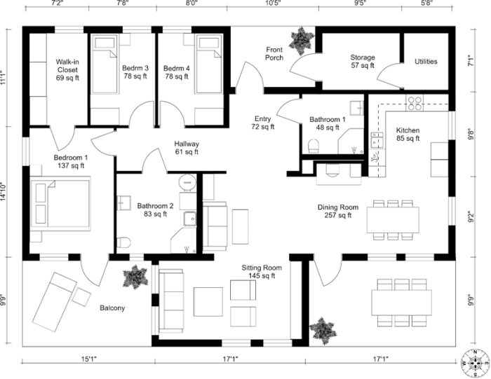 Desain Rumah Lengkap Ukuran dan Biaya