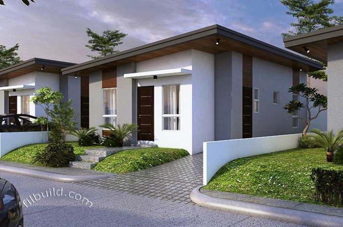 Desain rumah minimalis 1 lantai pojok