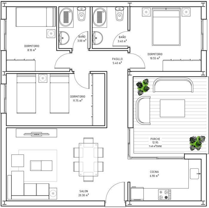 Desain Rumah Luas Tanah 72 sqm Panduan Lengkap