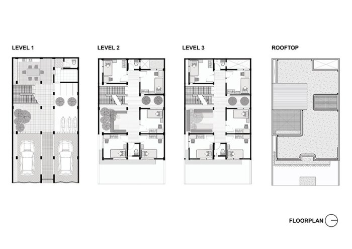 Desain rumah kost denpasar